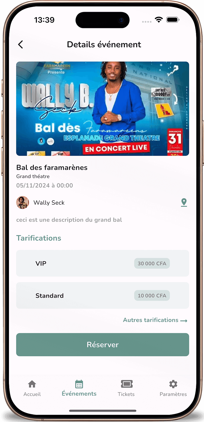 Jaayma Ticket App Screenshot 2